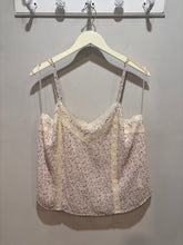 Load image into Gallery viewer, Miss Me Cream Silky Floral Cami Top
