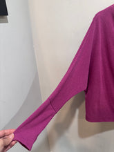 Load image into Gallery viewer, Z Supply Magenta Knit Top
