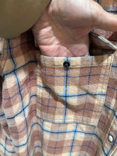 Load image into Gallery viewer, We The Free Mauve Plaid Embellished Top
