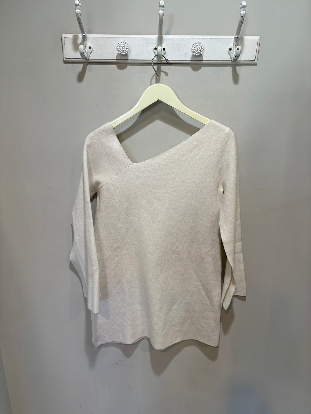 CMeo Collective Cream Knit Tunic