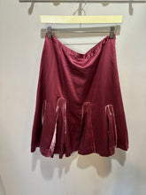 Load image into Gallery viewer, Anthropologie Odille Mauve Silk Blend Skirt
