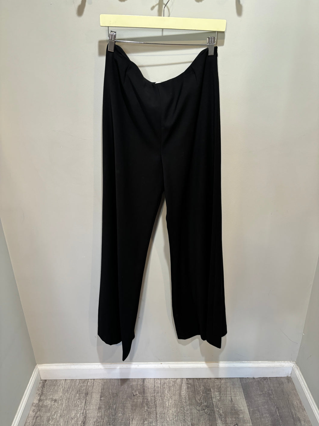 Valentino Black Wideleg Pants