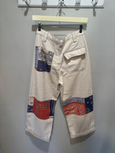 Load image into Gallery viewer, BDG Cream Multicolor Bandana Pants
