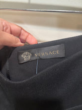 Load image into Gallery viewer, Versace Black Rhinestones Skirt
