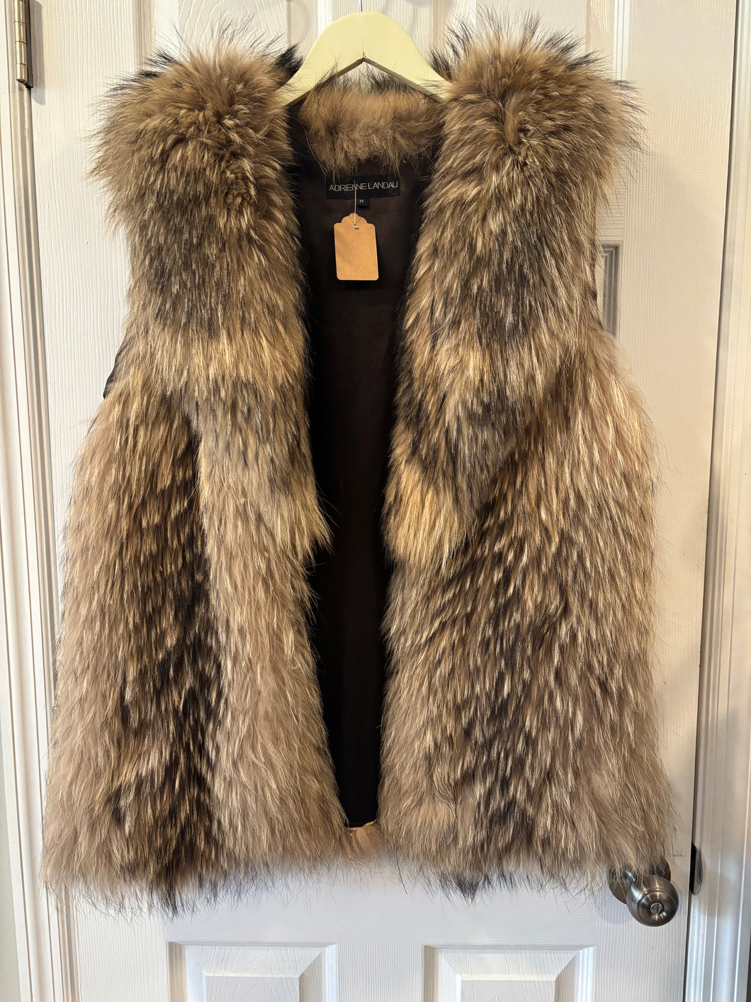 Vintage Adrienne Landau Fur Vest