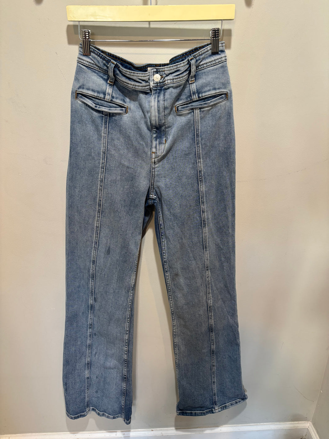 Free People Blue Star Pockets Jeans