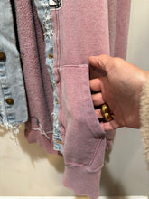 Load image into Gallery viewer, Furst of a Kind Denim Sweatshirt Jacket
