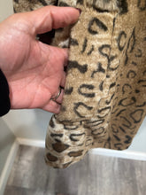 Load image into Gallery viewer, Vintage Sisters Outerwear Leopard Teddy Jacket
