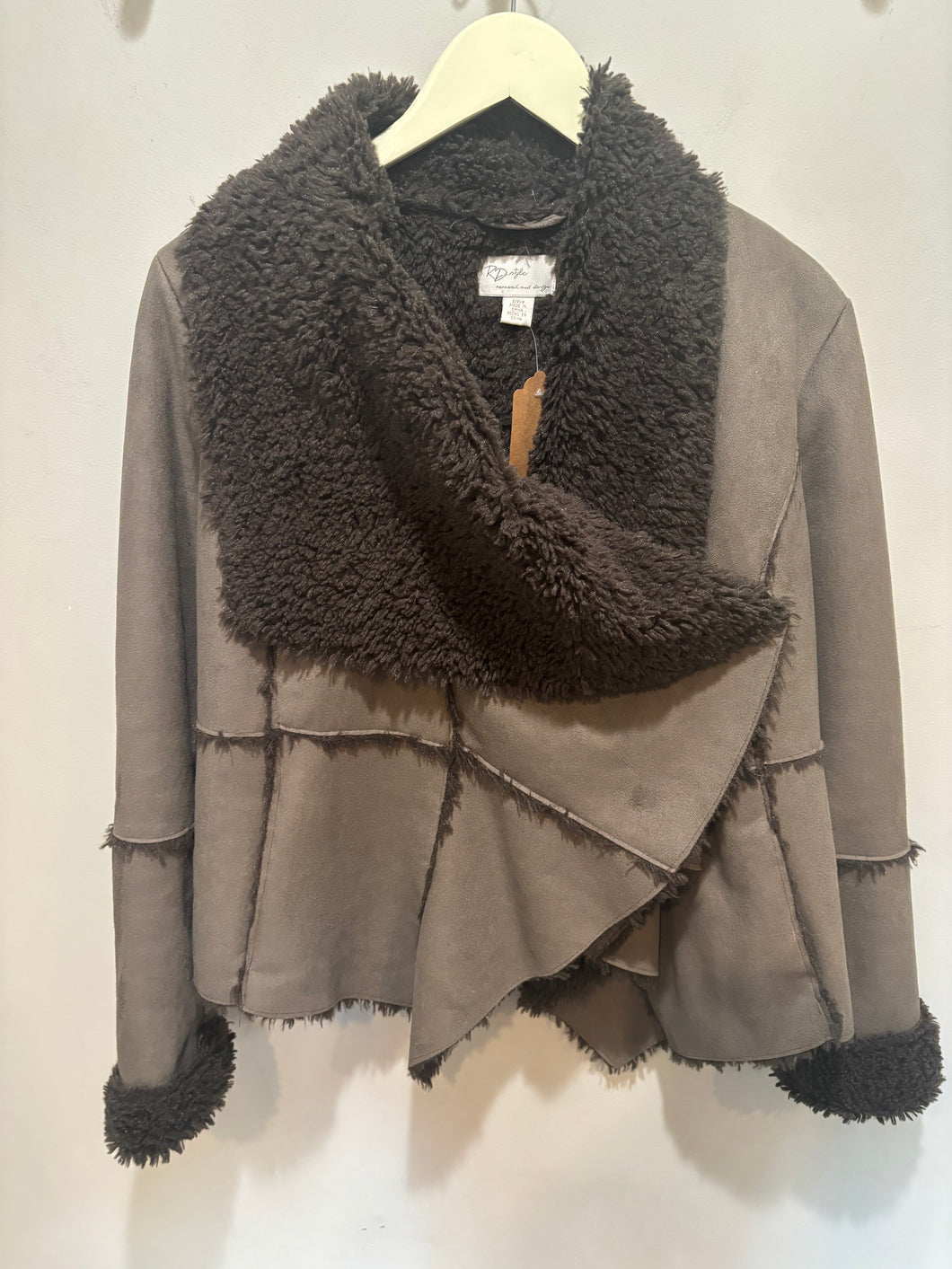 RD Style Grey Faux Suede