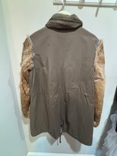 Load image into Gallery viewer, Aqua Green Utility Fur Jacket
