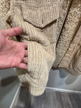 Load image into Gallery viewer, BlankNYC Cream Corduroy Sherpa Jacket
