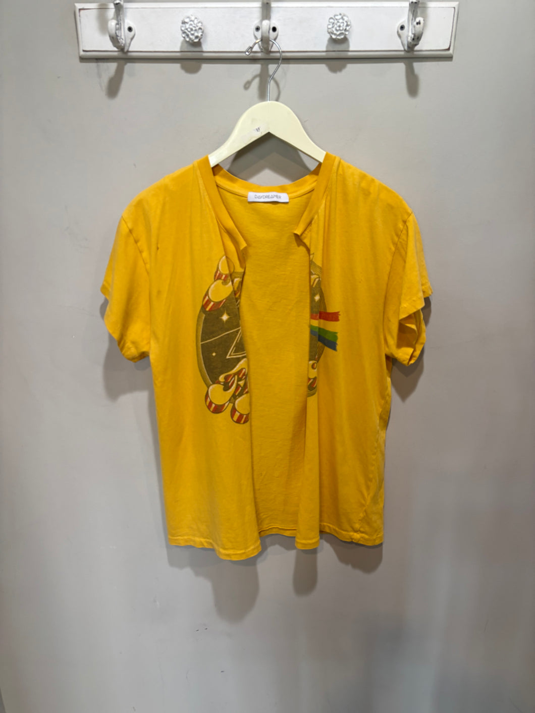 Vintage Yellow Pink Floyd Tshirt