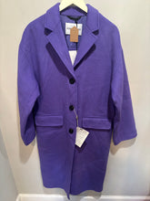 Load image into Gallery viewer, Stand Studio Violet Oversize Coat
