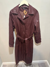 Load image into Gallery viewer, Fashion Union Faux Leather Trench
