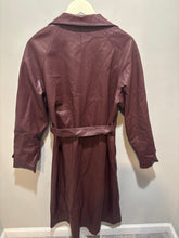Load image into Gallery viewer, Fashion Union Faux Leather Trench
