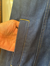 Load image into Gallery viewer, Dark Wash Denim Halter Dress
