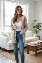 Load image into Gallery viewer, Free People Tan Cashmere Cardigan
