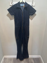 Load image into Gallery viewer, Vintage Beware Jeans Dark Wash Jumpsuit
