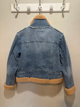 Load image into Gallery viewer, We the Free Denim Sherpa Jacket
