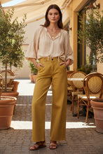 Load image into Gallery viewer, Pilcro Mustard Wideleg Pants

