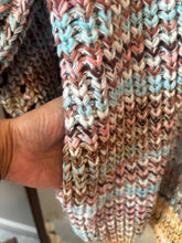 Load image into Gallery viewer, Multicolor Chunky Knit Cardigan

