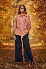 Load image into Gallery viewer, Free People Dusty Peach Trench Jacket
