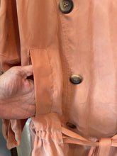 Load image into Gallery viewer, Free People Dusty Peach Trench Jacket
