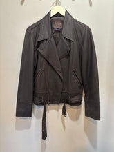 Load image into Gallery viewer, Ralph Lauren Brown Leather Biker Jacket
