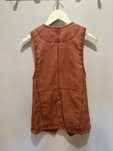 Load image into Gallery viewer, We The Free Rust Vegan Leather Vest
