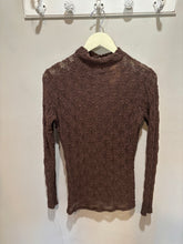 Load image into Gallery viewer, Zara Brown Lace Top
