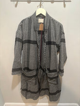 Load image into Gallery viewer, Silence + Noise Houndstooth Trench Coat
