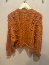 Load image into Gallery viewer, Ulla Johnson Rust Pom Pom Sweater
