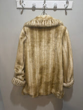 Load image into Gallery viewer, Blonde Faux Fur Coat
