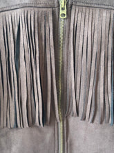 Load image into Gallery viewer, Stoosh Brown Faux Suede Jacket

