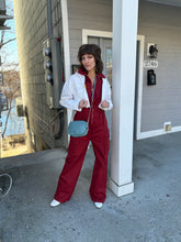 Load image into Gallery viewer, Puma Brick Red Flight Jumpsuit

