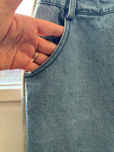 Load image into Gallery viewer, Ces Femme Denim Terry Skirt
