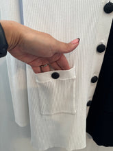 Load image into Gallery viewer, Kara Lagerfeld Black White Dress
