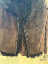 Load image into Gallery viewer, Vintage Brown Suede Vest
