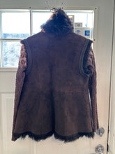 Load image into Gallery viewer, Vintage Brown Suede Vest
