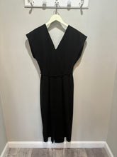 Load image into Gallery viewer, Zara Black Pin Stripe Sleeveless Dress
