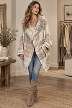 Load image into Gallery viewer, Anthro X Sleeping On Snow Cream  Chunky Safety Pin Cardigan
