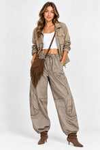 Load image into Gallery viewer, We The Free Taupe Barrel Pants
