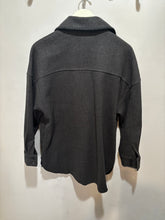 Load image into Gallery viewer, Ashley Outerwear Grey Trim Shacket
