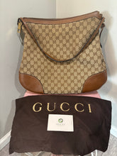 Load image into Gallery viewer, Gucci GG Monogram Boho Shoulder Bag
