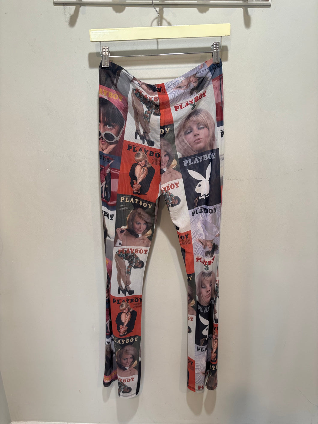 Playboy Graphic Mesh Pants