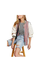 Load image into Gallery viewer, Free People Reversible Bomber Jacket
