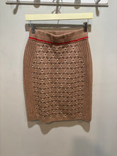 Load image into Gallery viewer, No Name Tan Knit Pencil Skirt
