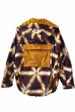 Load image into Gallery viewer, FP Movement Mustard Tie Dye Rain Jacket/Windbreaket
