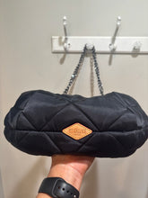 Load image into Gallery viewer, MZ Wallace Black Quilted Chain Strap Bag
