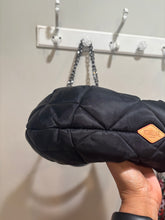Load image into Gallery viewer, MZ Wallace Black Quilted Chain Strap Bag
